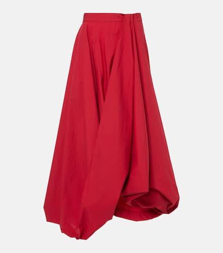 Jupe midi en coton mlang - Brunello Cucinelli - Modalova