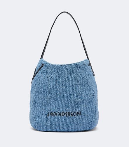 Sac porté épaule Bulb Small en cuir à perles - JW Anderson - Modalova