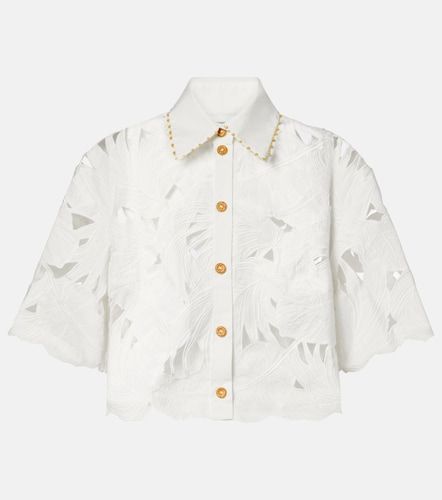 Chemise Mahon en coton à broderie - Zimmermann - Modalova