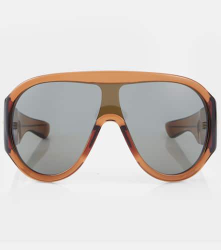 Lunettes de soleil Scudo oversize - Bottega Veneta - Modalova