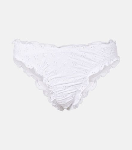 Bas de bikini à broderies anglaises et volants - Polo Ralph Lauren - Modalova