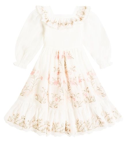 Bébé – Robe brodée en lin - Petite Amalie - Modalova