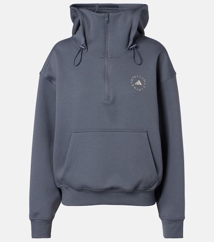 Sweat-shirt à capuche en coton mélangé - Adidas by Stella McCartney - Modalova