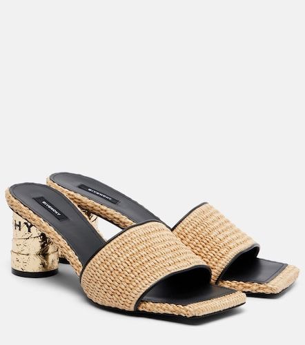 Givenchy Mules Tape à effet raphia - Givenchy - Modalova