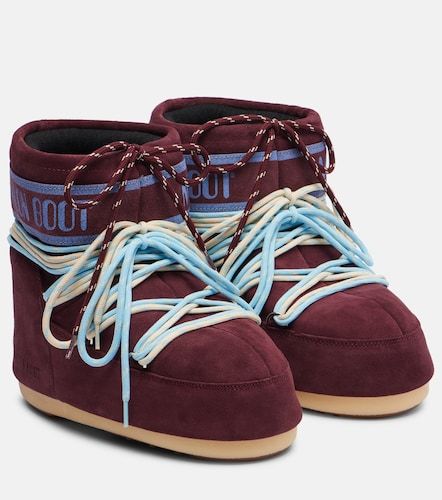Bottines après-ski Icon Low en daim - Moon Boot - Modalova