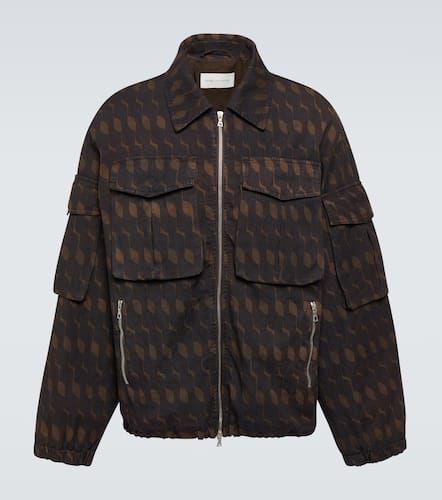 Veste Vidway en coton et lin - Dries Van Noten - Modalova