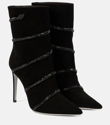 Bottes Morgana en daim à ornements - Rene Caovilla - Modalova