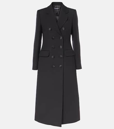 Manteau en laine vierge - Dolce&Gabbana - Modalova