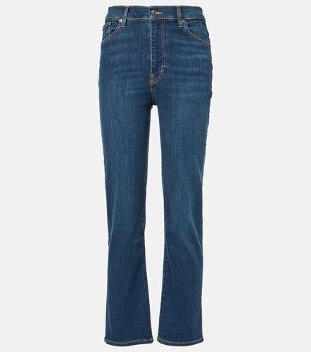 Jean droit Le Sleek à taille haute - Frame - Modalova