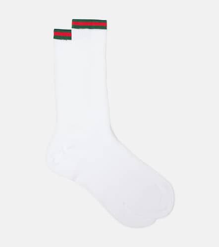 Chaussettes Web en coton mélangé - Gucci - Modalova