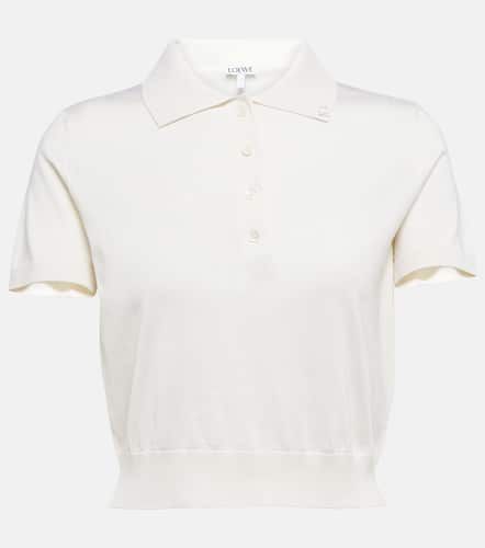 Pull raccourci en soie mélangée - Loewe - Modalova