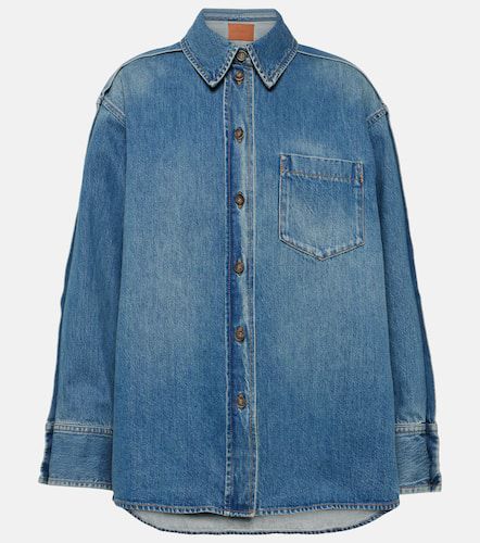 Chemise oversize en jean - Victoria Beckham - Modalova