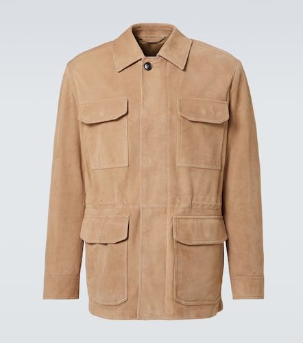 Brioni Veste saharienne en daim - Brioni - Modalova