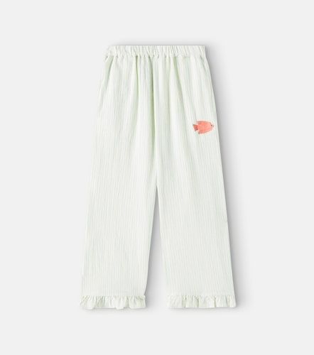 Pantalon Brid rayé en coton - Jellymallow - Modalova