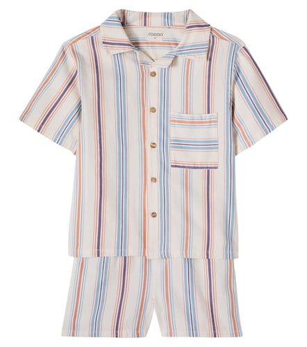 Chemise et short Iro rayés en coton - Cozmo - Modalova