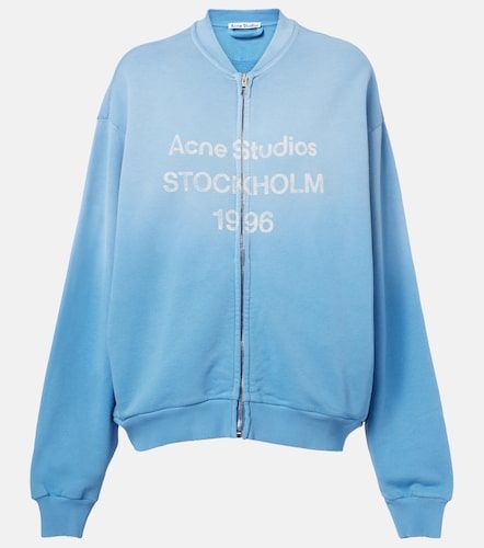 Sweat-shirt oversize en coton mélangé - Acne Studios - Modalova