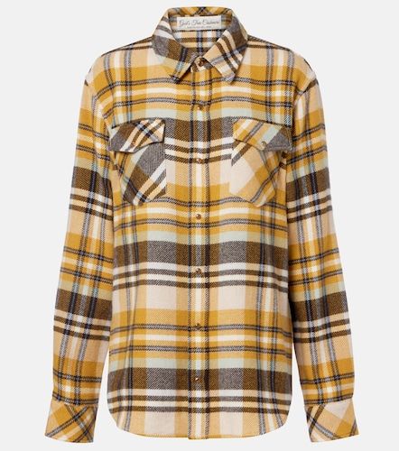 Chemise Abundance Tartan en cachemire et œil-de-tigres - God's True Cashmere - Modalova