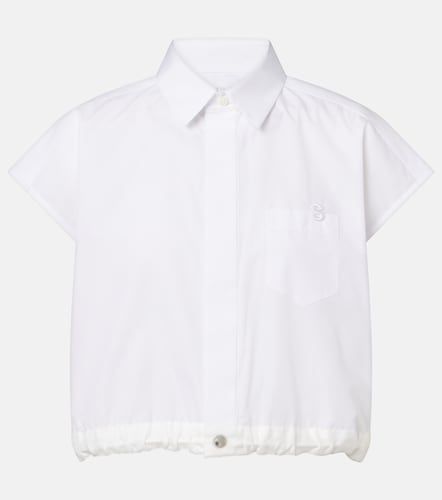 Chemise à ourlet élastiqué - Sacai - Modalova