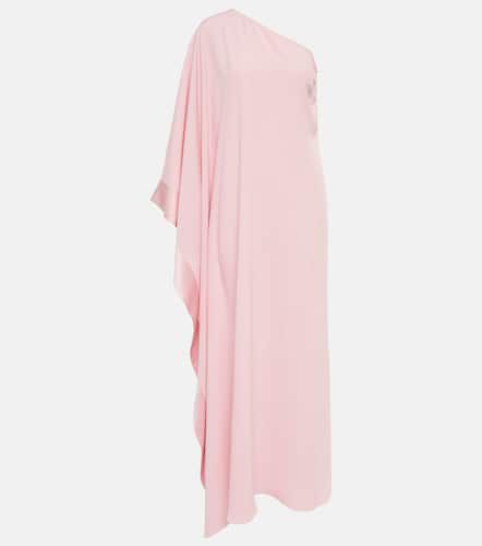 Robe longue Betsy asymétrique en crêpe - Taller Marmo - Modalova