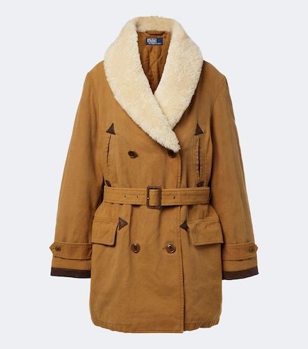 Manteau en coton et shearling - Polo Ralph Lauren - Modalova