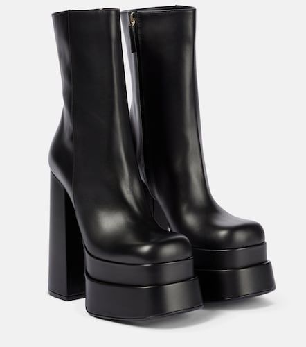 Bottines à plateau Intrico en cuir - Versace - Modalova