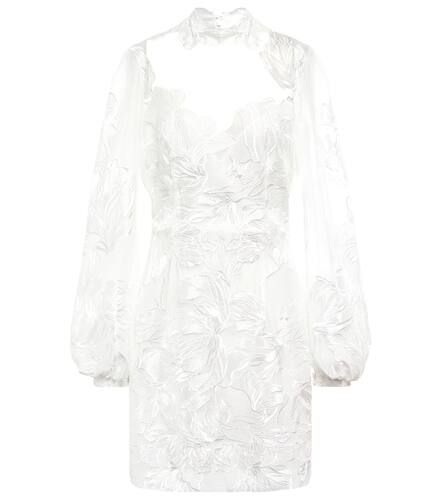 Robe Tayla brodée en tulle - Costarellos - Modalova