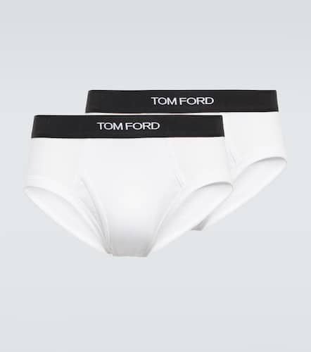Set de 2 slips en coton mélangé - Tom Ford - Modalova