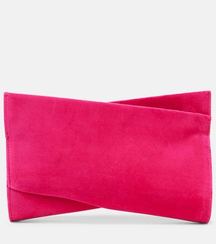 Pochette Loubitwist Small en velours de coton - Christian Louboutin - Modalova