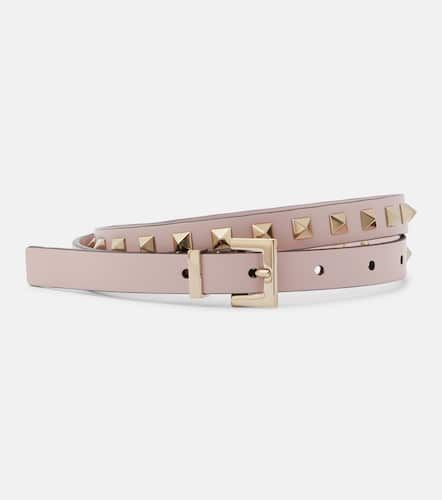 Ceinture Rockstud en cuir - Valentino Garavani - Modalova