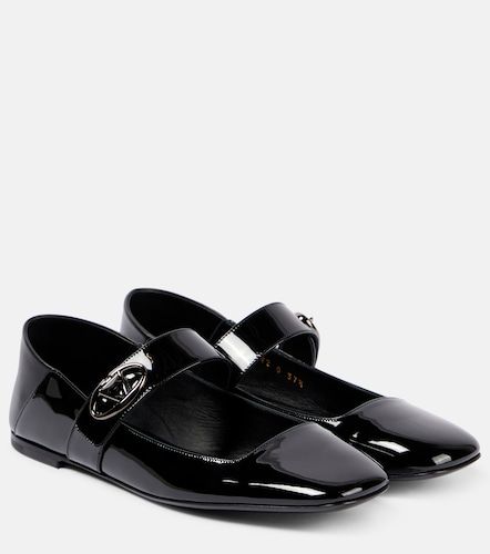 Ballerines Mary Jane VLogo Locker en cuir verni - Valentino Garavani - Modalova