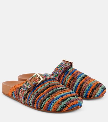 Mules Quinta en raphia au crochet - Clergerie - Modalova