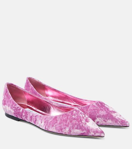 Ballerines Love en velours - Jimmy Choo - Modalova