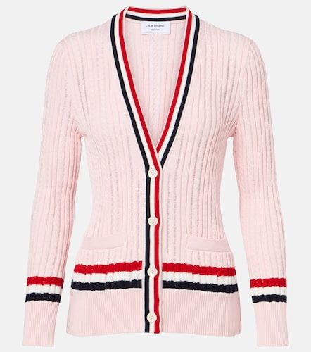 Cardigan en coton torsadé - Thom Browne - Modalova