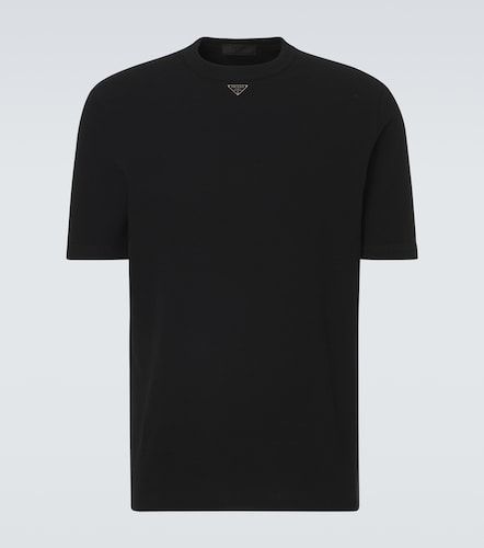 Prada T-shirt en coton à logo - Prada - Modalova