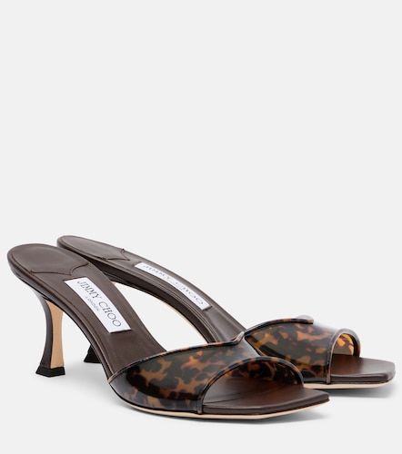 Mules Skye à imprimé léopard - Jimmy Choo - Modalova