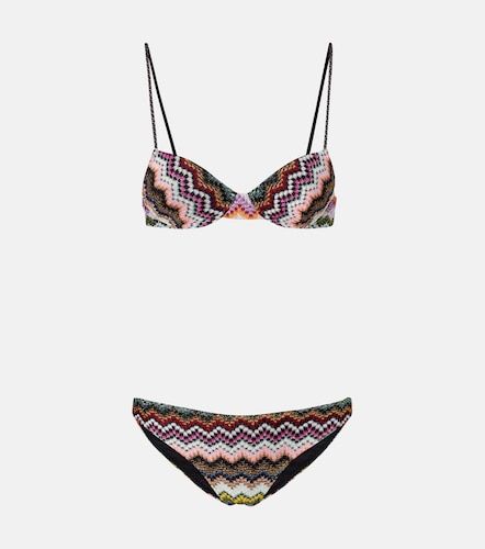 Missoni Bikini Zigzag en lamé - Missoni - Modalova