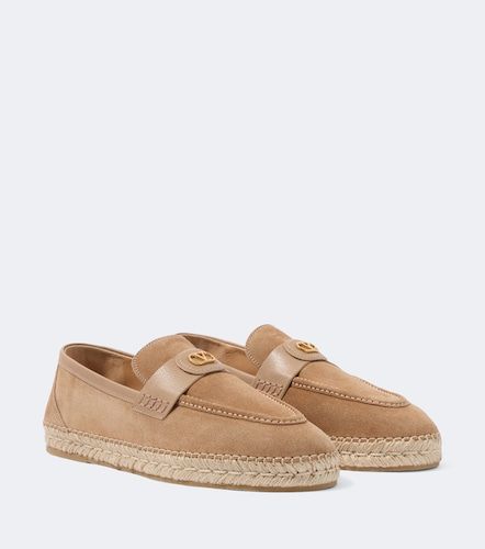 Espadrilles Palm Avenue VLogo en daim - Valentino Garavani - Modalova