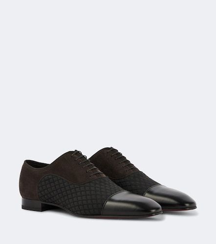 Richelieus Greggo en cuir et daim - Christian Louboutin - Modalova