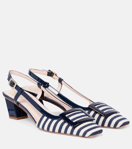 Escarpins slingback Belle Vivier 45 rayés - Roger Vivier - Modalova
