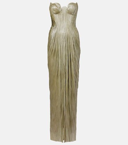 Robe longue Jasleen en soie - Maria Lucia Hohan - Modalova