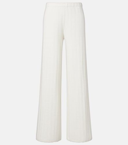 Pantalon ample Shannen en coton et cachemire - Lisa Yang - Modalova