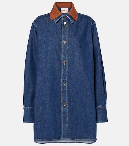 Plan C Chemise en jean - Plan C - Modalova