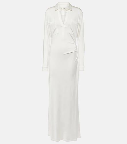 Tove Robe longue Iana en jersey - Tove - Modalova