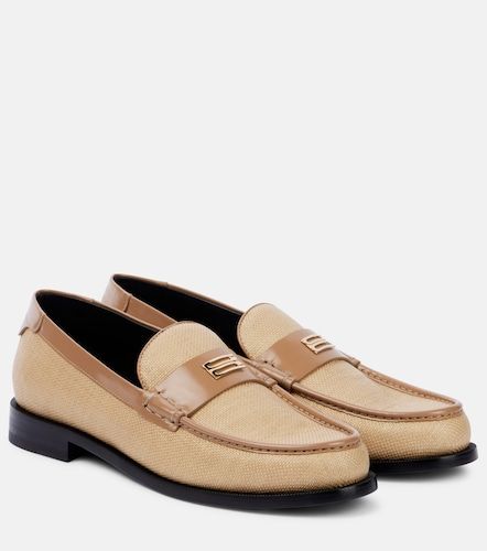 Mocassins en cuir embossé - Victoria Beckham - Modalova
