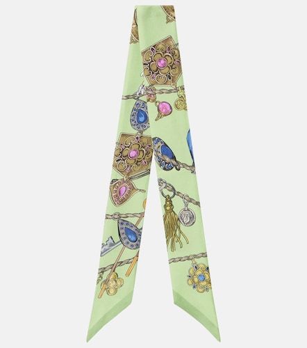 Versace Foulard en soie à imprimé - Versace - Modalova