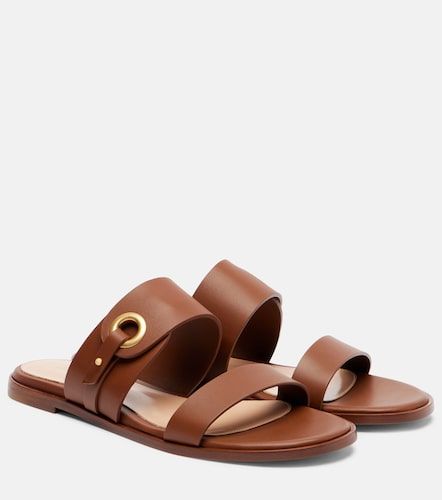 Mules Granada en cuir - Gianvito Rossi - Modalova