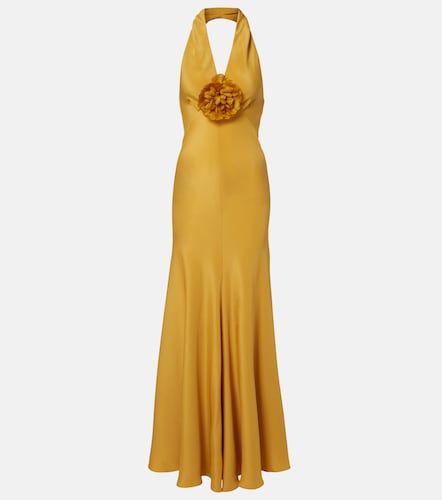 Robe longue en crêpe de soie - Rodarte - Modalova