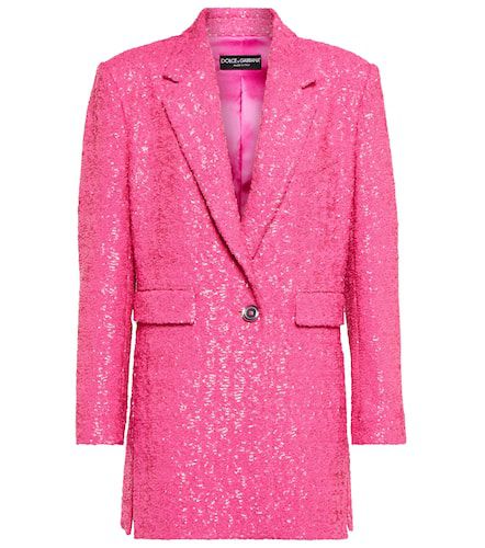 Dolce&Gabbana Blazer à sequins - Dolce&Gabbana - Modalova