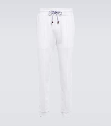 Pantalon de survêtement en coton - Brunello Cucinelli - Modalova