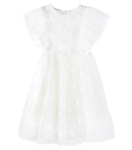 Robe brodé en tulle à sequins - Tartine et Chocolat - Modalova